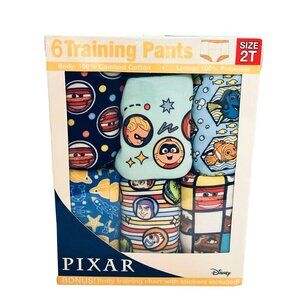 Disney Pixar Training Pants 6 Pack Size 2T